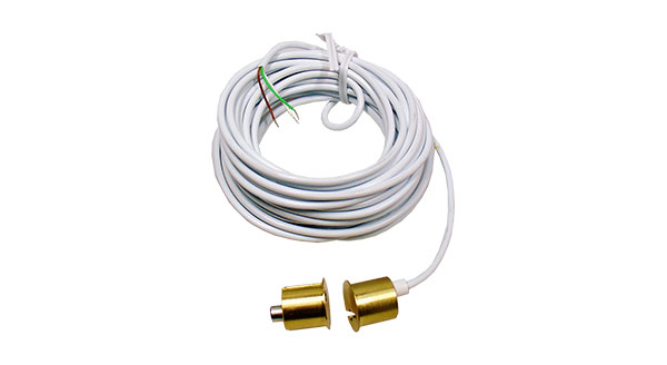 Einbau-Magnetkontakt DMC15 Typ U, 6 m Kabel Umschaltkontakt