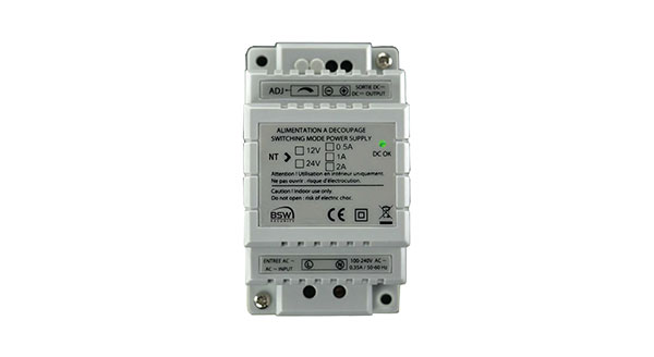 Netzteile DIN-Schienenmontage 230 VAC / 24 VDC / 1 A